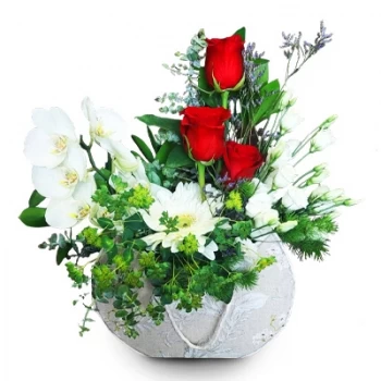 بائع زهور Adou- الإيمان والمحبة زهرة التسليم