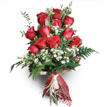 بائع زهور ايروبورتو- حفنة من الحب زهرة التسليم