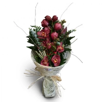 Cascais online Blomsterhandler - blomstrende kærlighed Buket