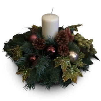 fleuriste fleurs de Faro- Souhait de Noël
