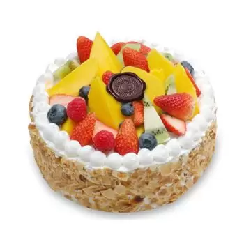 광저우 꽃- 과일 케이크  꽃 배달