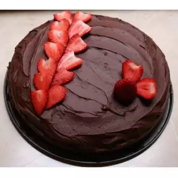 Ухань цветы- Шоколадный торт  Цветок Доставка