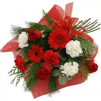 Nagueles-virágok- Vörös szépség Virág Szállítás