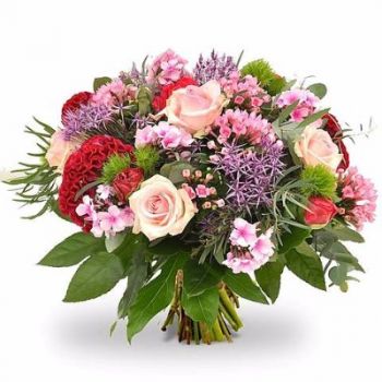 fleuriste fleurs de Baruta- Petit gâteau Bouquet/Arrangement floral