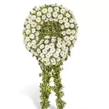 Ankara online Florist - White Wreath Bouquet