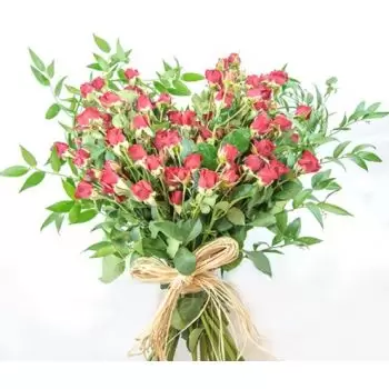بائع زهور قطر- هارت من الحب زهرة التسليم