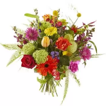 Copenhagen flowers  -  Bouquet Color Palette Flower Delivery