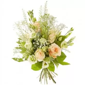 Geneve blomster- Bukett sprudlende Blomst Levering