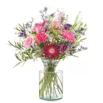 Akkrum blomster- Tillykke med fødselsdagen Bouquet Blomst Levering