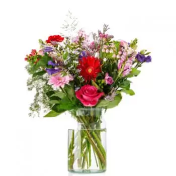 Bunde-Noord-virágok- Boldog születésnapot Bouquet Virág Szállítás