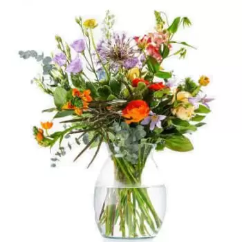 flores Blija) floristeria -  Colores primaverales Ramos de  con entrega a domicilio