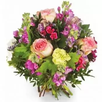 fiorista fiori di Petit-Canal- Bouquet di campagna Fiore Consegna