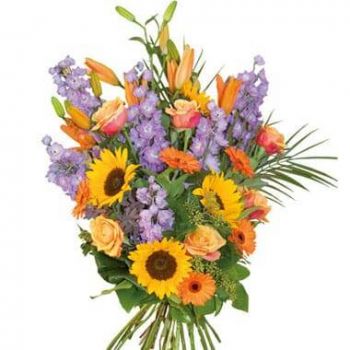 fleuriste fleurs de France- Bouquet de deuil Horizon Fleur Livraison