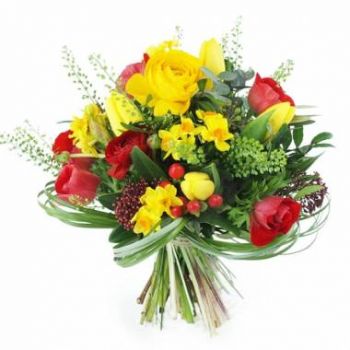 flores Montpellier floristeria -  Ramo de flores de temporada Cataluña Ramos de  con entrega a domicilio
