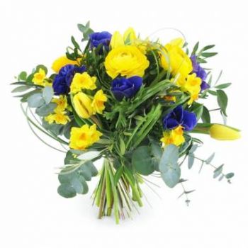 flores de Marselha- Buquê de flores celtas sazonais Flor Entrega