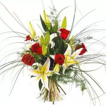 קרופי פרחים- זר פרחי דוכסית פרח משלוח