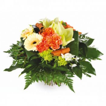 Marseille flowers  -  Multicolored Confidence Flower Bouquet Delivery