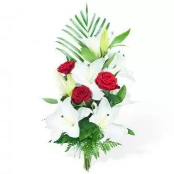 Sinnamary flowers  -  Bouquet of flowers Mystery of Roses Delivery