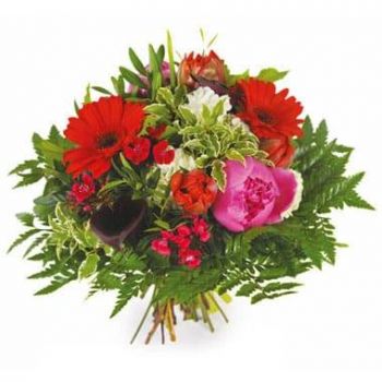Achicourt blomster- Blomsterbukett Penelope Blomst Levering