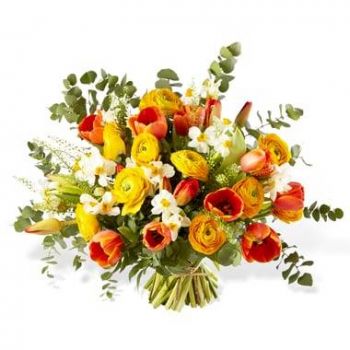 fiorista fiori di Abbeville- Mazzo stagionale Parola di fiori Fiore Consegna