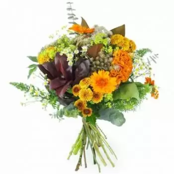 Le Carbet Blumen Florist- Rom-Herbst-Blumenstrauß mit langem Stiel Blumen Lieferung