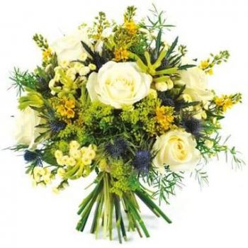 fleuriste fleurs de France- Bouquet rond Alchimie Fleur Livraison