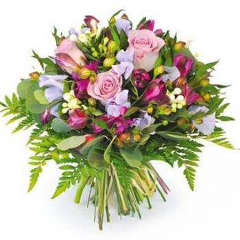 fiorista fiori di Parigi- Eclat bouquet rotondo Fiore Consegna