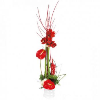 flores Marsella floristeria -  Composición de la flor de arum Ramos de  con entrega a domicilio