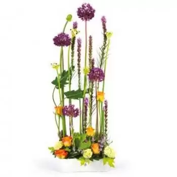 Montpellier Kwiaciarnia online - Odkrycie kompozycji kwiatowej Bukiet
