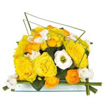 ליון פרחים- סידור פרחים מחומצן פרח משלוח