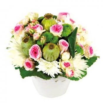 Acheres פרחים- אוהבת סידור פרחים פרח משלוח