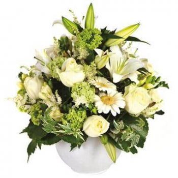 Acquin-Westbecourt cvijeća- Cvjetni aranžman čistoće Cvijet Isporuke