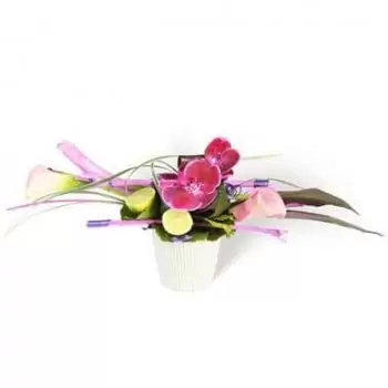fleuriste fleurs de Tarbes- Composition Florale Chrysalide Bouquet/Arrangement floral