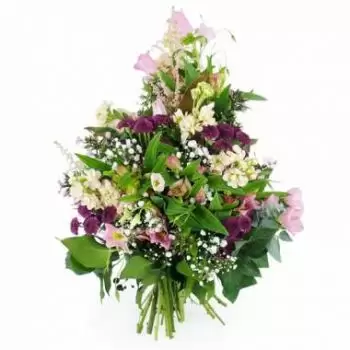 fiorista fiori di bordò- Spray floreale fatto a mano Afrodite Bouquet floreale