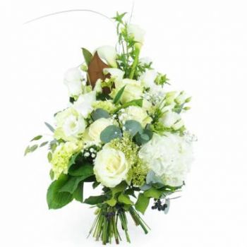 Saint Pierre and Miquelon flowers  -  Wreath in hand Morpheus Flower Delivery