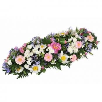 flores Tarbes floristeria -  Raqueta de luto L'Aurore Ramos de  con entrega a domicilio