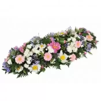 Ницца цветы- Траурные снегоступы L'Aurore Цветочный букет/композиция